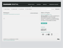 Tablet Screenshot of diamangdigital.net
